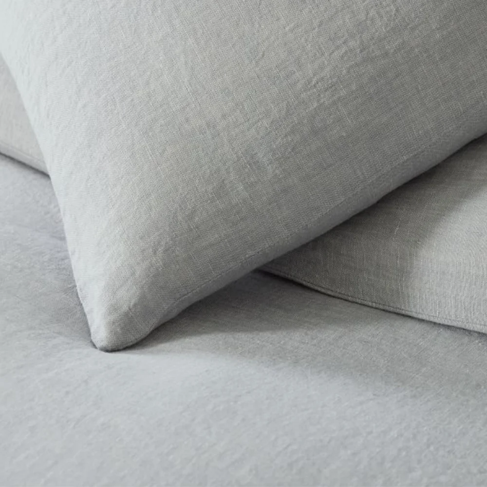 ❤️BUY 2 GET 1 FREE  West Elm European Flax Linen Duvet Cover, King/Cal.King